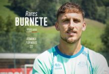 Rareş Burnete, prezentat la noua echipă. „Burnete è biancorosso!” 3 Rareş Burnete