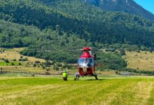 Două intervenții Salvamont Zărnești în Piatra Craiului. Un turist în stare de epuizare severă și un adolescent, salvați cu elicopterul 3 | MyTex.ro