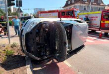 BRAȘOV. Șoferul mașinii răsturnate în accidentul de la Ceasu’ Rău: „Am privit moartea în ochi..." 10 Accident | MyTex.ro