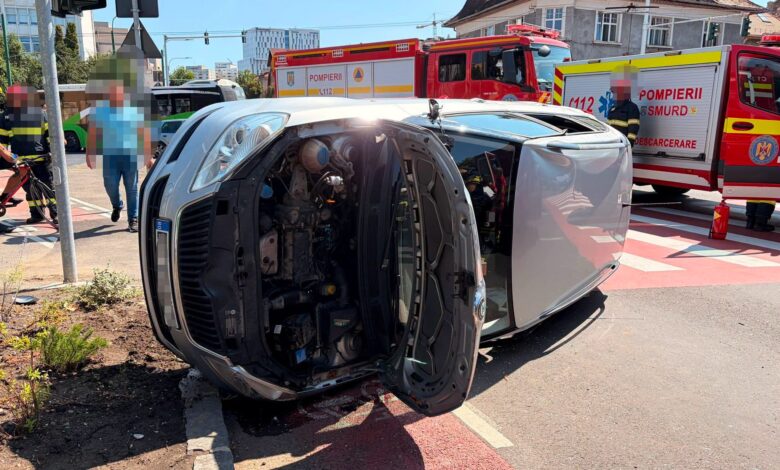 BRAȘOV. Șoferul mașinii răsturnate în accidentul de la Ceasu’ Rău: „Am privit moartea în ochi..." 3 Șoferul | MyTex.ro