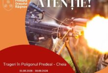 BRAȘOV | Exerciții militare de tragere în poligonul Predeal–Cheia. Accesul în zonele de siguranță, interzis 5 Braşov | MyTex.ro