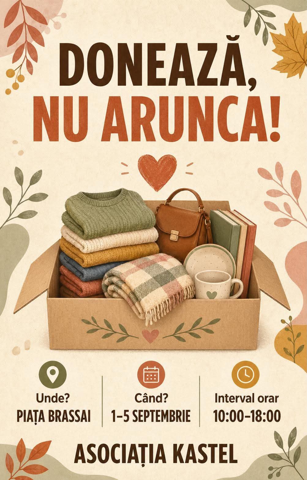 Brașovenii, chemați să sprijine familiile copiilor săraci cu donații urgente