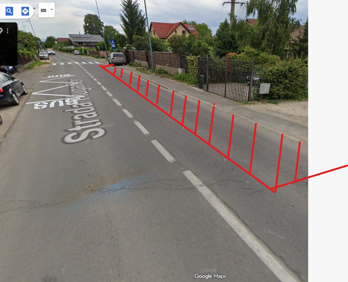 Trafic blocat pe Plugarilor din cauza podețului cedat