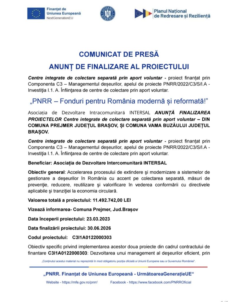 Comunicat | MyTex.ro