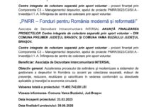 Comunicat de presă - Anunț de finalizare al proiectului 10 Comunicat | MyTex.ro