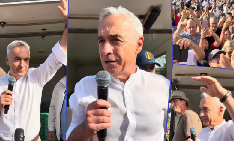Miorița, Baltagul și oile noastre: Călin Georgescu a descoperit rețeta salvării neamului la târgul din Cisnădie 3 Georgescu | MyTex.ro