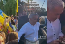 „Voievodul” de la Lunca Câlnicului: Călin Georgescu, baie de mulțime printre mici, autografe și stegulețe 5 Guvern | MyTex.ro