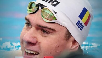 Darius Coman, sportivul Coronei Braşov, s-a oprit în seriile probei de 100 m bras la Europenele de înot de la Paris 5 Darius Coman