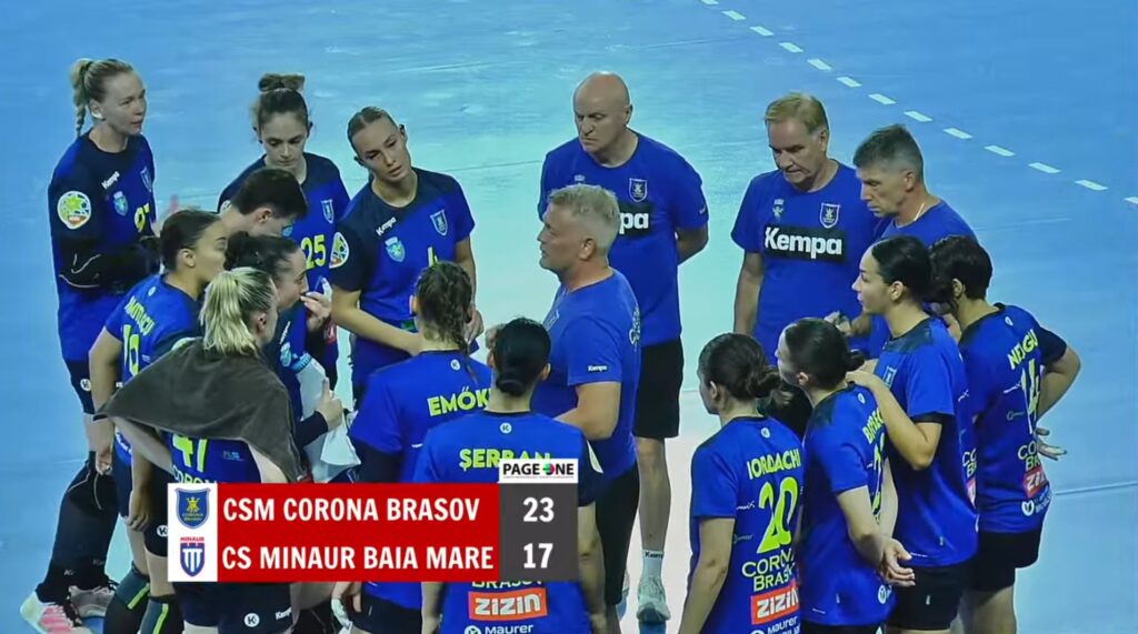 Corona Brașov, victorie cu Minaur Baia Mare . Mâine, testul care va arăta exact unde este echipa lui Bent Dahl cu o săptămână înainte de Supercupa României 7 Corona Brașov | MyTex.ro