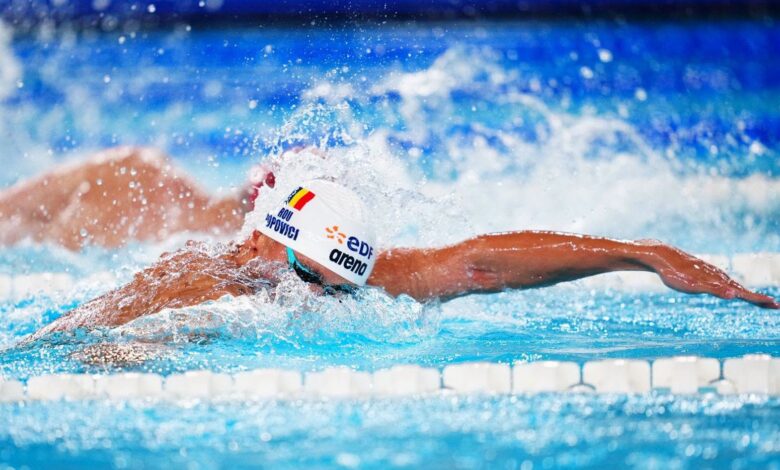 David Popovici, aur şi la 200 m liber. Pagină de istorie la Paris 3 David Popovici