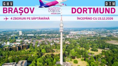 Aeroportul Brașov. Mai multe zboruri spre Dortmund și Memmingen 5 Aeroportul Brașov