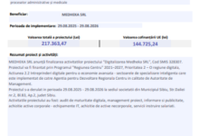 Comunicat finalizare proiect 3 | MyTex.ro