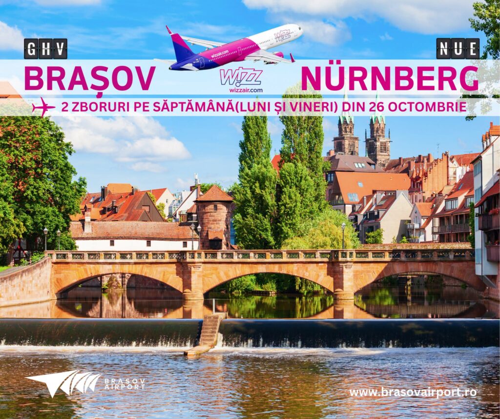 Aeroportul Brașov. Mai multe zboruri spre Dortmund și Memmingen 13 Aeroportul Brașov | MyTex.ro