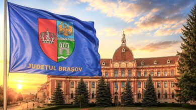 Județul Brașov are, oficial, propriul steag: Simbolul care unește Țara Bârsei, Făgărașul și Cohalmul 5 | MyTex.ro