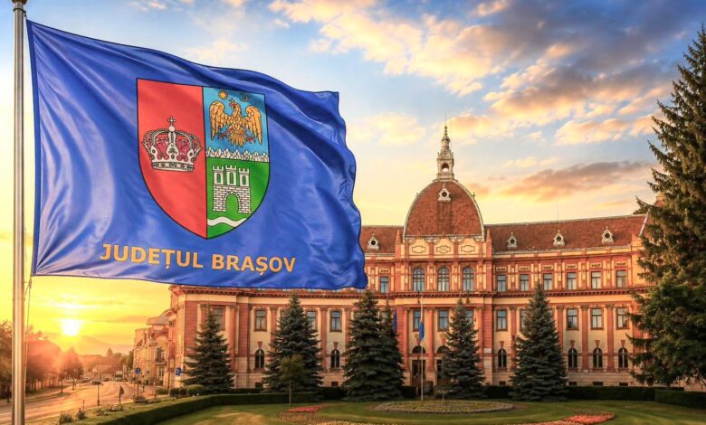 Județul Brașov are, oficial, propriul steag: Simbolul care unește Țara Bârsei, Făgărașul și Cohalmul 3 Braşov | MyTex.ro