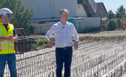 Lucrările la podul de pe strada Plugarilor au atins 60%: Progrese rapide la obiectivul din Stupini - Brașov 3 Stupini | MyTex.ro