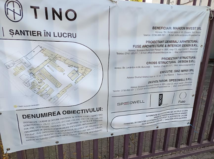 Adio, platforme industriale - bun venit, blocuri la Brașov! Cum se schimbă la față strada Avram Iancu după demolarea fabricilor Tino și Tricotaje 13 Brașov | MyTex.ro