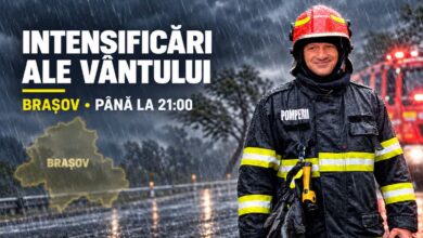 Brașovenii, sfătuiți de pompieri să evite anumite zone, în contextul atenționării de vânt puternic 16 Salvamont | MyTex.ro