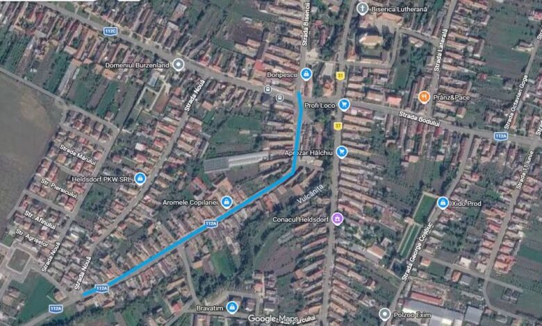 BRAȘOV | Drum închis timp de o lună și jumătate, în Hălchiu! 3 hălchiu | MyTex.ro