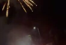 BRAȘOV | Artificii aprinse în mijlocul DN 1. Un bărbat de 52 de ani s-a ales cu dosar penal (VIDEO) 3 | MyTex.ro