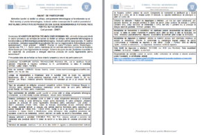 ANUNȚ DE PARTICIPARE – Achiziție lucrări și dotări și utilaje, echipamente tehnologice și funcționale cu și fără montaj și probe tehnologice, inclusiv active necorporale în cadrul proiectului INSTALARE CAPACITATE DE PRODUCȚIE DIN SURSE REGENERABILE FOTOVOLTAICE PENTRU AUTOCONSUM – Cod proiect – 354671