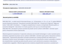 Comunicat finalizare proiect 4 | MyTex.ro
