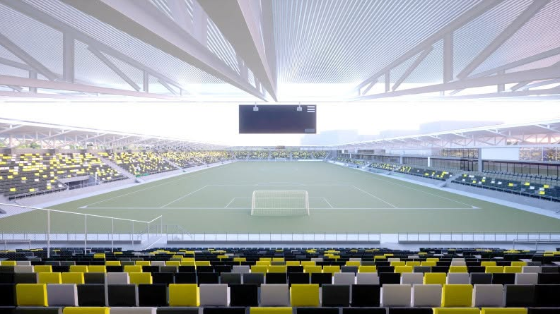 Adio, Tineretului! A început demolarea stadionului din Brașov. Când se va tăia panglica noii arene și unde va juca FCM/Corona? 7 Brașov | MyTex.ro
