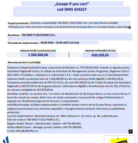 Comunicat | MyTex.ro