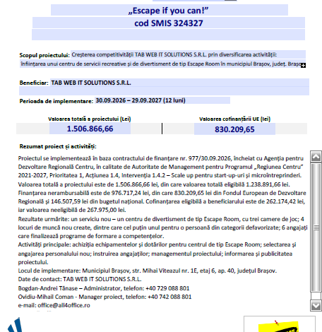 Comunicat | MyTex.ro