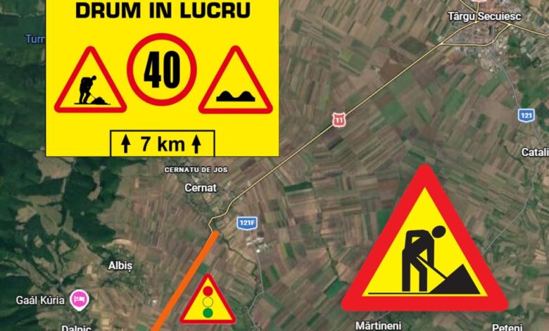 Restricții pe DN11 din 5 octombrie. Zona Dalnic–Cernat, afectată de lucrări 3 DN11 | MyTex.ro