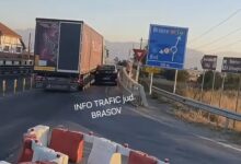 BRAȘOV | Accident între un autoturism și un camion, la Hanul din Ardeal 3 | MyTex.ro