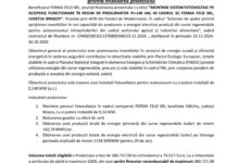 Comunicat de presă privind finalizarea proiectului 7 | MyTex.ro