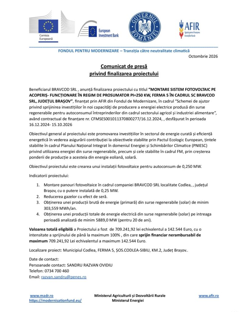 Comunicat | MyTex.ro