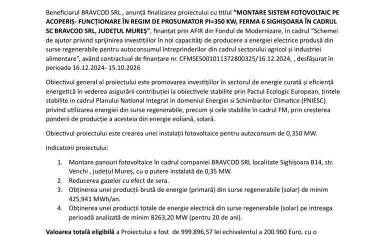 Comunicat | MyTex.ro