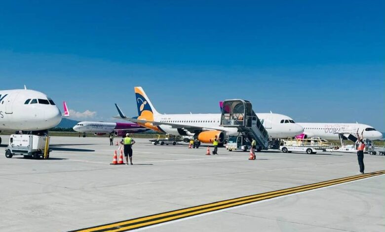 Vara recordurilor la Aeroportul Brașov: 300.000 de pasageri, Boeing 747 și bază Wizz Air din decembrie 3 Brașov | MyTex.ro