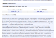 Comunicat finalizare proiect 5 AI | MyTex.ro