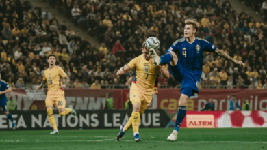 Eșec pe linie pentru selecționata lui Gică Hagi: România a pierdut și cu Suedia la București și rămâne ultima în grupa de Liga Națiunilor, fără niciun punct 5 | MyTex.ro