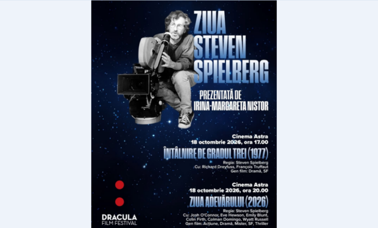 Simon Boswell, Costin Chioreanu și un omagiu adus lui Steven Spielberg, printre evenimentele speciale de la Dracula Film Festival 2026 3 | MyTex.ro