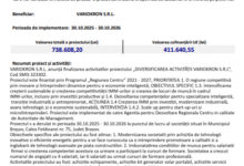 Comunicat finalizare proiect 11 | MyTex.ro